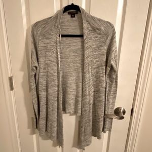 Heather grey cardigan